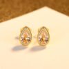 Teardrop Zircon Earrings