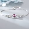 Pinky Crystal Bracelet