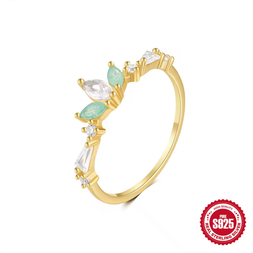 Gold Star Ocean Ring