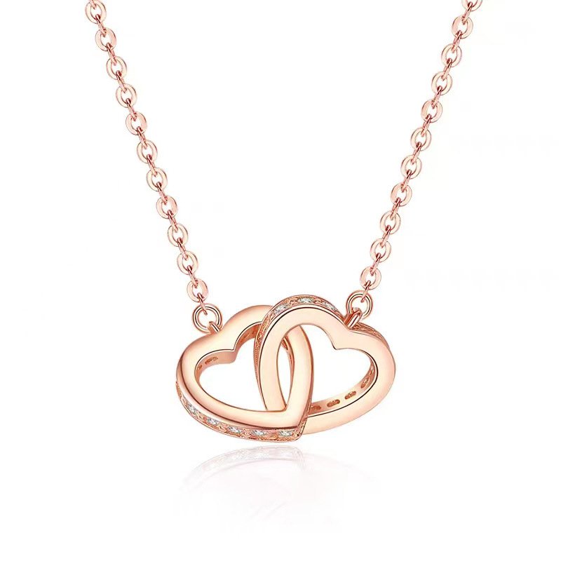 Infinity Heart Pendant Necklace