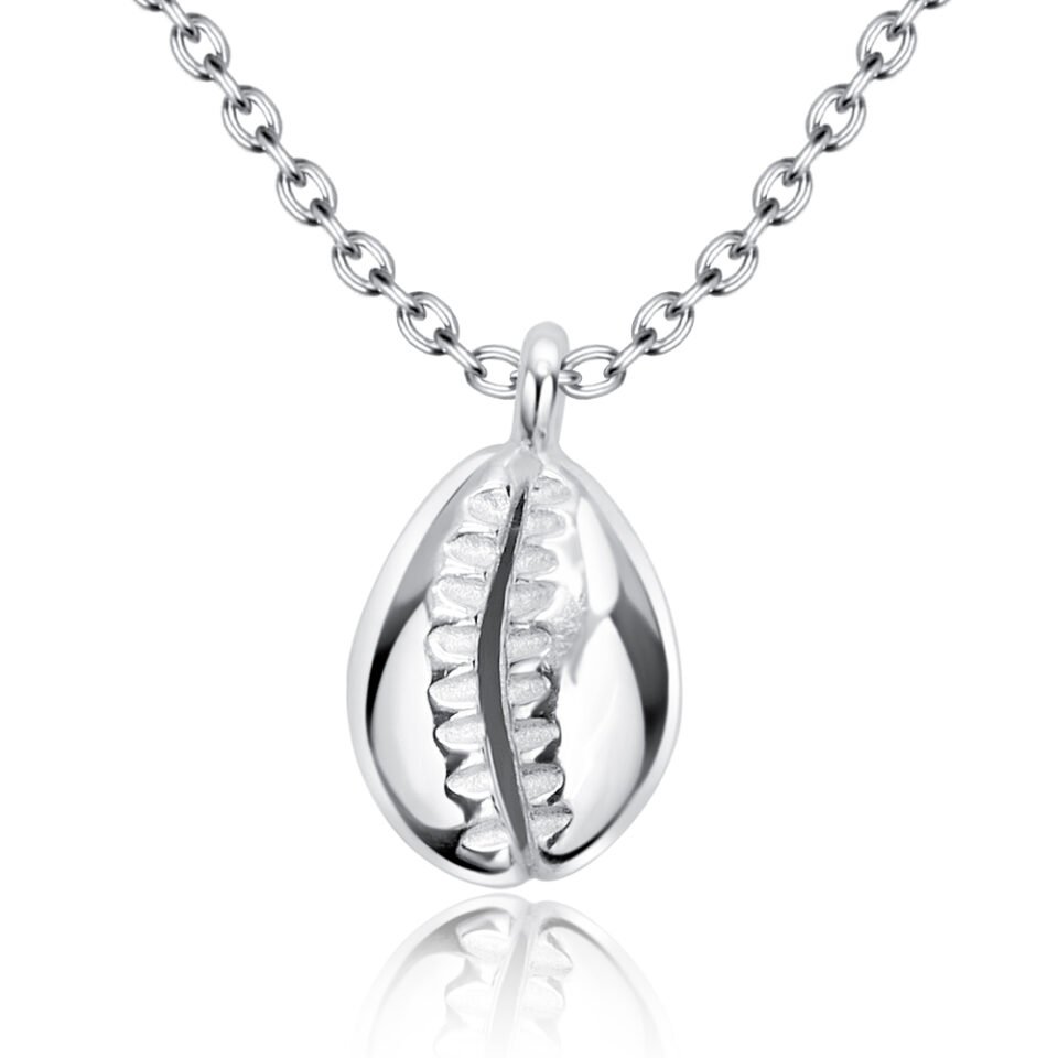 Lovely Shell Silver Necklace
